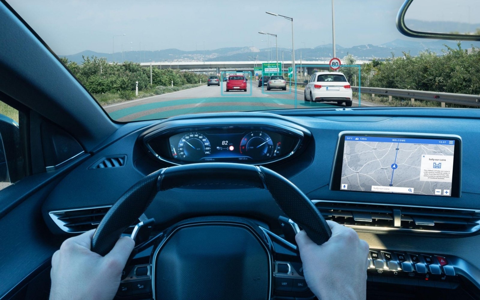 Pourquoi regarder loin sur la route améliore énormément votre conduite